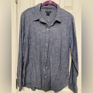 Lucky Brand denim button down shirt
